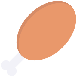 Chicken leg icon