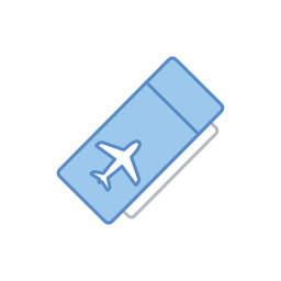 flugzeugticket icon