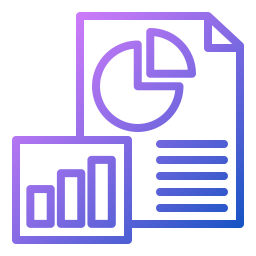 informe de datos icono