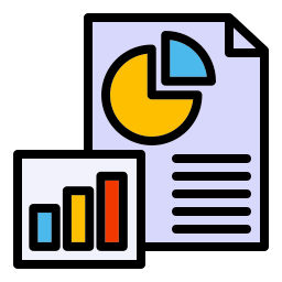 informe de datos icono