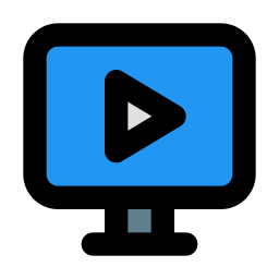 Video streaming icon