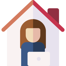 Work from home icon