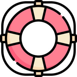 bouée de sauvetage Icône
