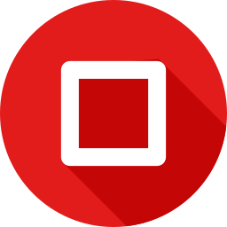 kwadratowy przycisk ikona