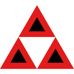 botão triângulo Ícone