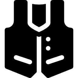 Vest suit icon