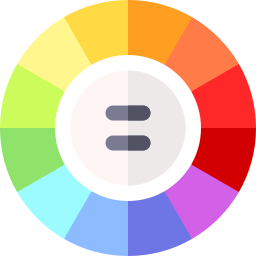 roda de cores Ícone