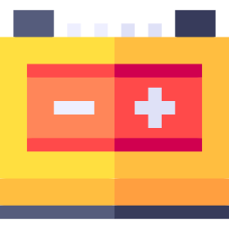 Car battery icon