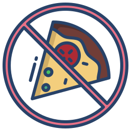 Pizza slice icon