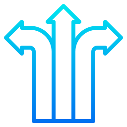 Arrow graphic icon