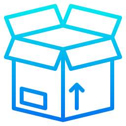 Delivery box icon