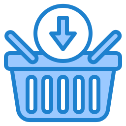 Shopping basket icon