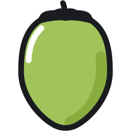 kokosnoten icoon