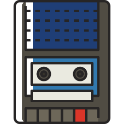 Tape recorder icon