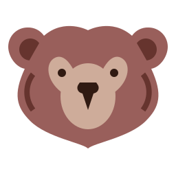 orso grizzly icona