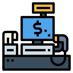 Cash register icon