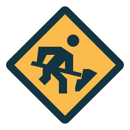 Road work icon