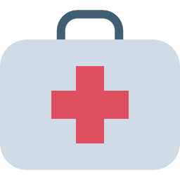 First aid kit icon