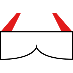 3d glasses icon