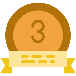 Bronze medal icon