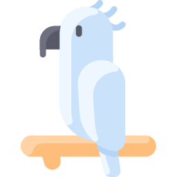 cacatúa icono