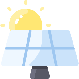 pannello solare icona