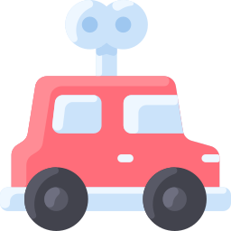 Toy car icon