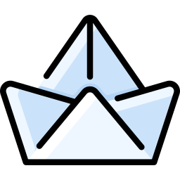 papieren boot icoon