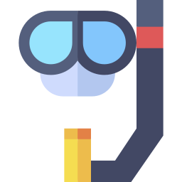 Diving mask icon