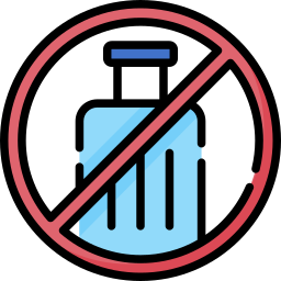 No travelling icon