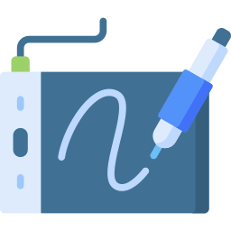 Drawing tablet icon