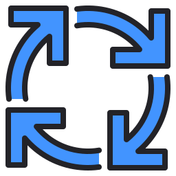 円の矢印 icon