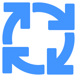 円の矢印 icon