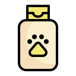 champú para mascotas icono