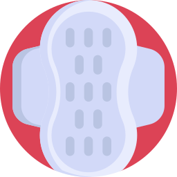 Sanitary towel icon
