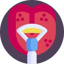 Tongue cleaner icon