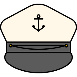 boné de marinheiro Ícone