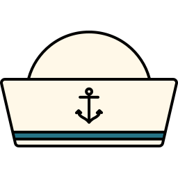 Sailor cap icon