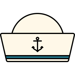 casquette de marin Icône