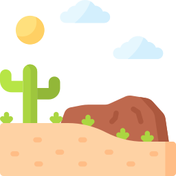 deserto Ícone