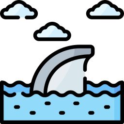tiburón icono