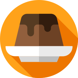 pastel de lava icono
