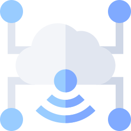 Cloud data icon