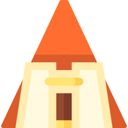 pirâmides da núbia Ícone