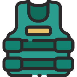 Bulletproof vest icon