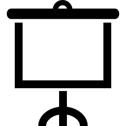 Projector screen tool icon