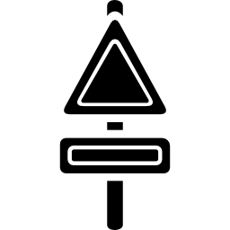Street signals icon