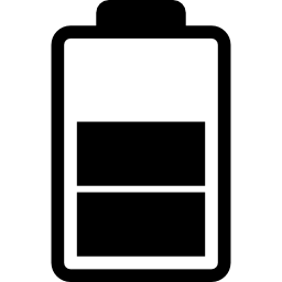 batterijstatussymbool icoon