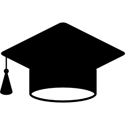 chapéu da graduação Ícone