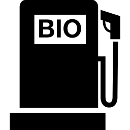 ecologische biobrandstofbom icoon